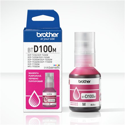Brother BTD100M , Ink Bottle , Magenta