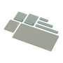 Fellowes XL Mousepad , Breyta , 280 x 210 x 2.5 mm , Sage