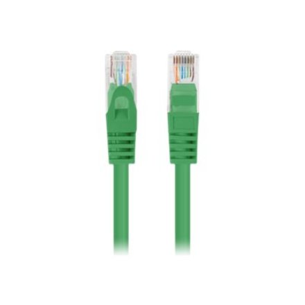 Lanberg Patchcord CAT.6 UTP 1.5M fluke passed 10-pack, Green , PCU6-20CC-0150-G