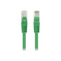 Lanberg Patchcord CAT.6 UTP 1.5M fluke passed 10-pack, Green , PCU6-20CC-0150-G