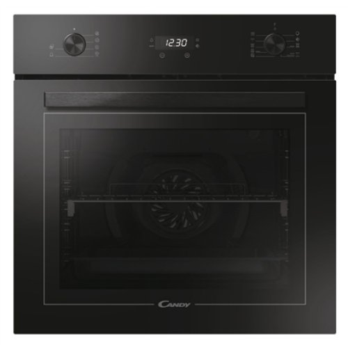 Candy , Oven , FCM996NRL , 70 L , Multifunctional , Aquactiva/Pyrolysis , Mechanical and electronic , Steam function , Height 59.5 cm , Width 59.5 cm , Black