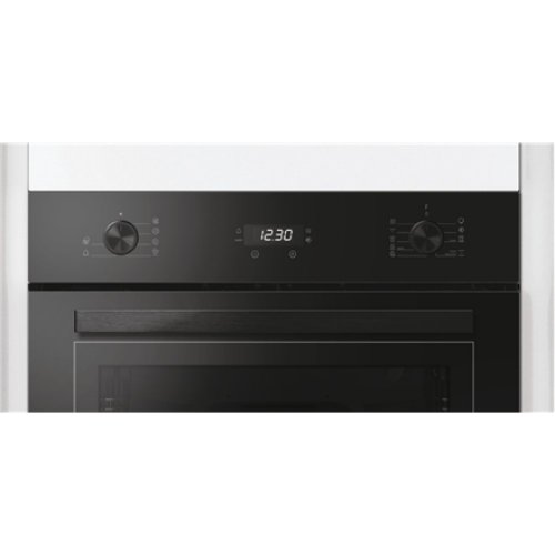 Candy , Oven , FCM996NRL , 70 L , Multifunctional , Aquactiva/Pyrolysis , Mechanical and electronic , Steam function , Height 59.5 cm , Width 59.5 cm , Black