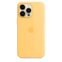 Apple 14 Pro Max Silicone Case with MagSafe Sunglow