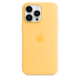 Apple 14 Pro Max Silicone Case with MagSafe Sunglow