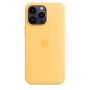 Apple 14 Pro Max Silicone Case with MagSafe Sunglow