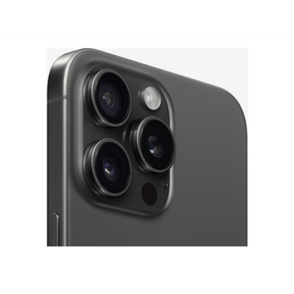 Apple , iPhone 15 Pro Max , Black Titanium , 6.7 , Super Retina XDR , 1290 x 2796 pixels , Apple , A17 Pro , Internal RAM 8 GB , 512 GB , Dual SIM , Nano-SIM and eSIM , 4G , 5G , Main camera resolution 48+12 MP , Secondary camera resolution 12 MP , iOS , 