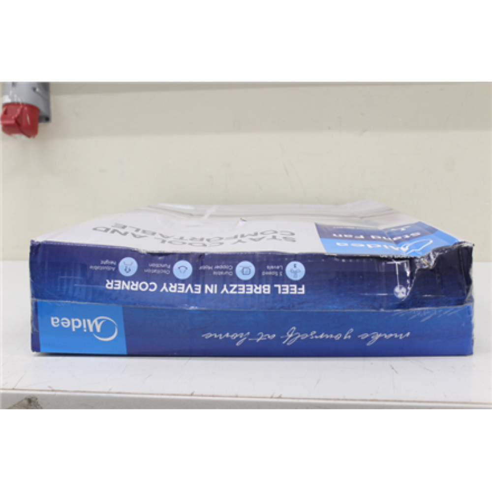SALE OUT. Midea FS40-21M Stand Fan, Diameter 40 cm, White , Midea , FS40-21M , Stand Fan , DAMAGED PACKAGING , White , Diameter 40 cm , Number of speeds 3 , Oscillation , 40 W , No