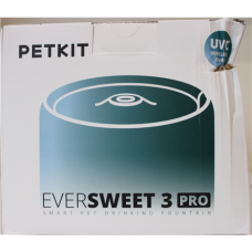 SALE OUT. Petkit Eversweet 3 Pro Drinking Fountain, UVC Wireless Pump, White , PETKIT , Smart Pet Drinking Fountain , Eversweet 3 Pro (UVC) , Capacity 1.35 L , Filtering , Material Stainless Steel , White , DAMAGED PACKAGING AND BODY , 24 month(s)