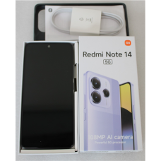 SALE OUT. Xiaomi Redmi Note 14 , Midnight Black , 6.67 , AMOLED , 1080 x 2400 pixels , Mediatek , Internal RAM 6 GB , 128 GB , Dual SIM , 5G , Main camera resolution 50+8+2 MP , Secondary camera resolution 20 MP , Android , 14 , DEMO