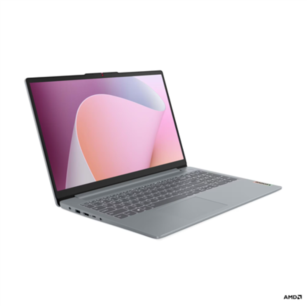 Lenovo IdeaPad Slim 3 15AMN8 AMD , Arctic Grey , 15.6 , IPS , FHD , 1920 x 1080 pixels , Anti-glare , AMD Ryzen 5 , 40 , 8 GB , Soldered LPDDR5 , Solid-state drive capacity 512 GB , AMD Radeon 610M Graphics , Windows 11 Home , 802.11ax , Bluetooth version