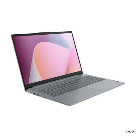 Lenovo IdeaPad Slim 3 15AMN8 AMD , Arctic Grey , 15.6 , IPS , FHD , 1920 x 1080 pixels , Anti-glare , AMD Ryzen 5 , 40 , 8 GB , Soldered LPDDR5 , Solid-state drive capacity 512 GB , AMD Radeon 610M Graphics , Windows 11 Home , 802.11ax , Bluetooth version