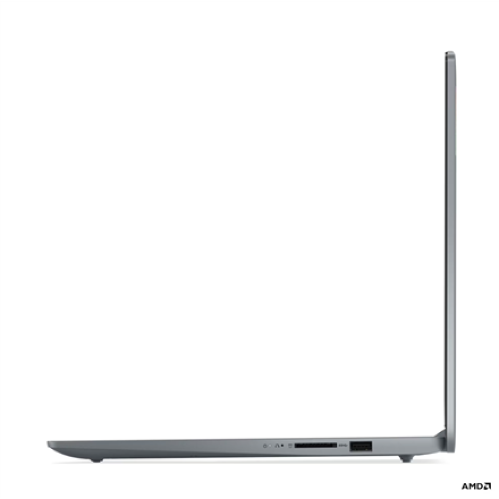 Lenovo IdeaPad Slim 3 15AMN8 AMD , Arctic Grey , 15.6 , IPS , FHD , 1920 x 1080 pixels , Anti-glare , AMD Ryzen 5 , 40 , 8 GB , Soldered LPDDR5 , Solid-state drive capacity 512 GB , AMD Radeon 610M Graphics , Windows 11 Home , 802.11ax , Bluetooth version