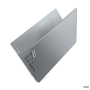 Lenovo IdeaPad Slim 3 15AMN8 AMD , Arctic Grey , 15.6 , IPS , FHD , 1920 x 1080 pixels , Anti-glare , AMD Ryzen 5 , 40 , 8 GB , Soldered LPDDR5 , Solid-state drive capacity 512 GB , AMD Radeon 610M Graphics , Windows 11 Home , 802.11ax , Bluetooth version