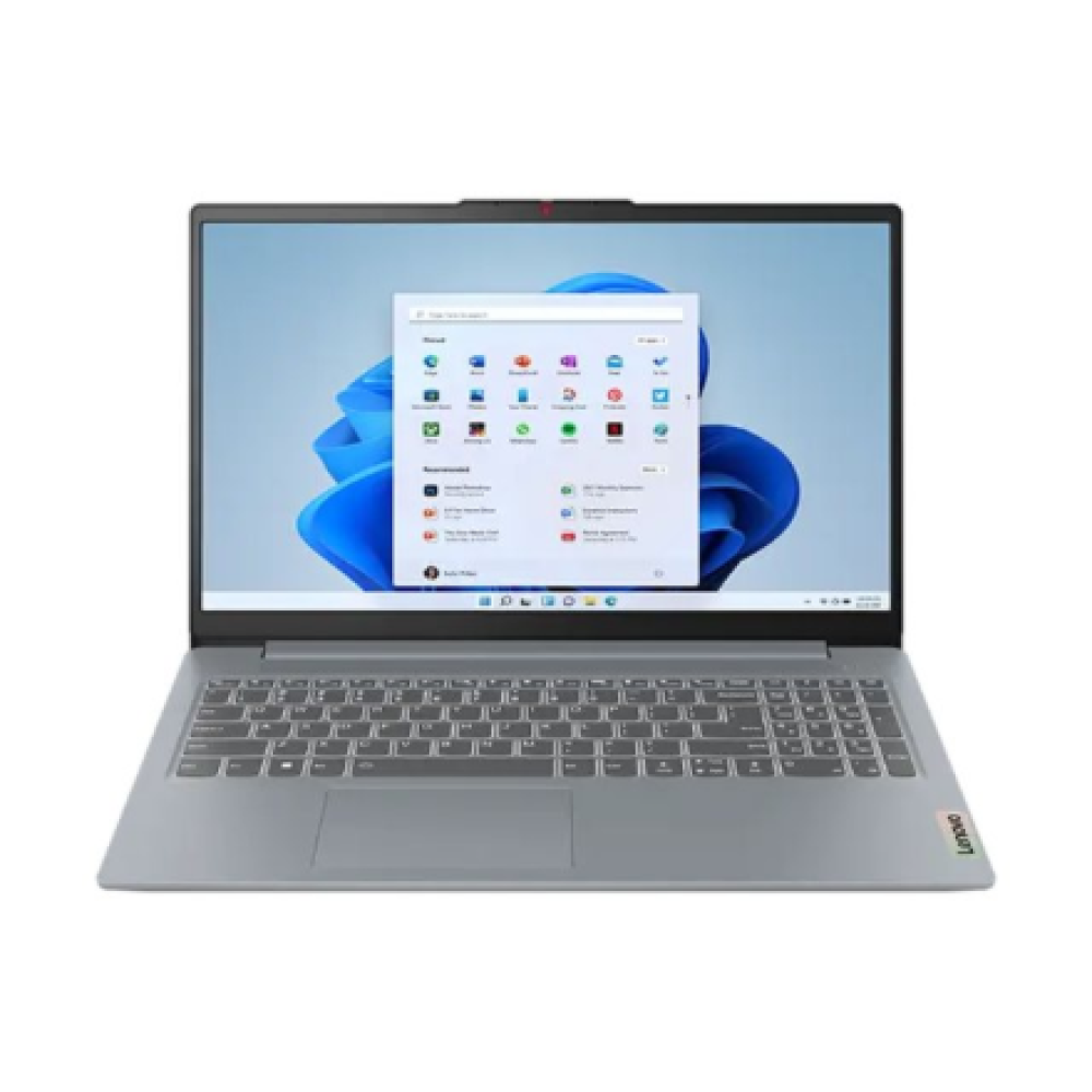 Lenovo IdeaPad Slim 3 15AMN8 AMD , Arctic Grey , 15.6 , IPS , FHD , 1920 x 1080 pixels , Anti-glare , AMD Ryzen 5 , 40 , 8 GB , Soldered LPDDR5 , Solid-state drive capacity 512 GB , AMD Radeon 610M Graphics , Windows 11 Home , 802.11ax , Bluetooth version
