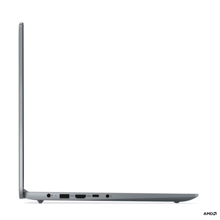 Lenovo IdeaPad Slim 3 15AMN8 AMD , Arctic Grey , 15.6 , IPS , FHD , 1920 x 1080 pixels , Anti-glare , AMD Ryzen 5 , 40 , 8 GB , Soldered LPDDR5 , Solid-state drive capacity 512 GB , AMD Radeon 610M Graphics , Windows 11 Home , 802.11ax , Bluetooth version