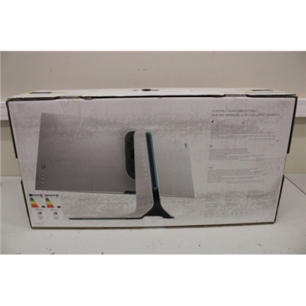 SALE OUT. Dell LCD AW3821DW 37.5 IPS WQHD+/3840x1600/DP,HDMI,USB/Silver Dell Alienware Curved Gaming Monitor AW3821DW 38 , IPS, WQHD+, 1 ms, 450 cd/m², Silver, UNPACKED, HDMI ports quantity 2, 144 Hz
