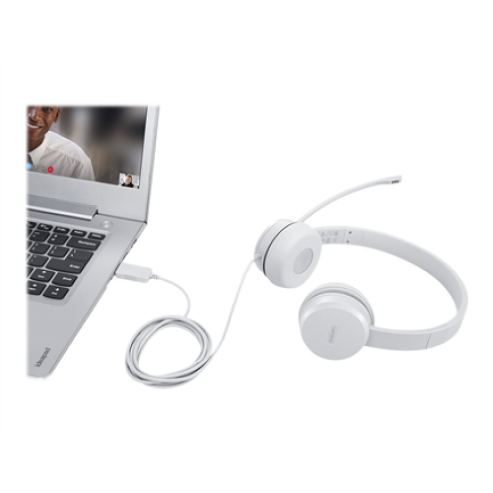Lenovo , USB Headset , 110 Stereo , Yes , USB Type-A