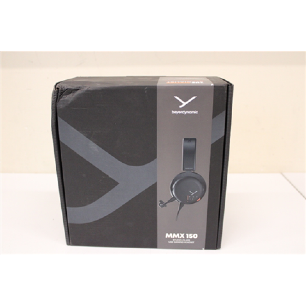 SALE OUT. Beyerdynamic MMX150 Gaming Headset, Over-Ear, Wired, Black , Beyerdynamic , Gaming Headset , MMX150 , Built-in microphone , 3.5 mm , DAMAGED PACKAGING