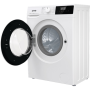Gorenje Washing Machine , WNHPI72SCS , Energy efficiency class C , Front loading , Washing capacity 7 kg , 1200 RPM , Depth 47 cm , Width 60 cm , Display , LCD , Steam function , White