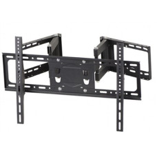 Gembird , Full-motion wall mount , Fixed , 37-80 , Maximum weight (capacity) 60 kg , Black