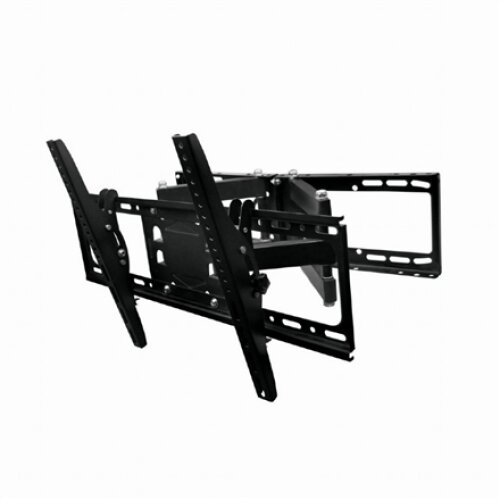 Gembird , Full-motion wall mount , Fixed , 37-80 , Maximum weight (capacity) 60 kg , Black