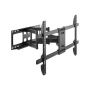 Gembird , Full-motion wall mount , Fixed , 37-80 , Maximum weight (capacity) 60 kg , Black