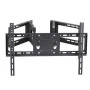 Gembird , Full-motion wall mount , Fixed , 37-80 , Maximum weight (capacity) 60 kg , Black