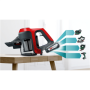 Bosch Vacuum cleaner Unlimited ProAnimal BBS61PET2 Handstick 2in1, 18 V, Operating time (max) 30 min, Red/Black, Warranty 24 month(s), Battery warranty 24 month(s), Made in Germany