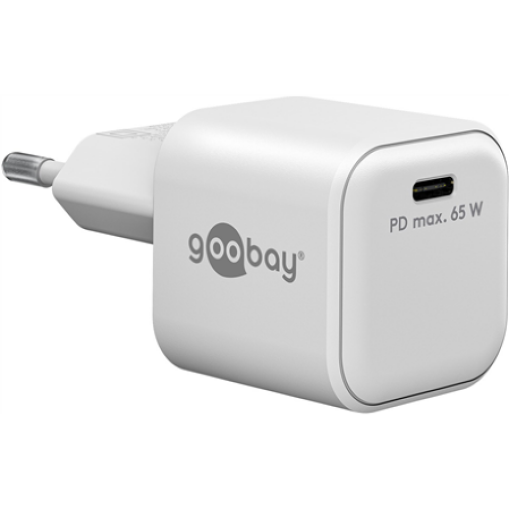 Goobay 65370 USB-C USB-C TM Dual Fast Charger (36 W), White , Goobay , 5370 USB-C USB-C TM Dual Fast Charger (36 W)