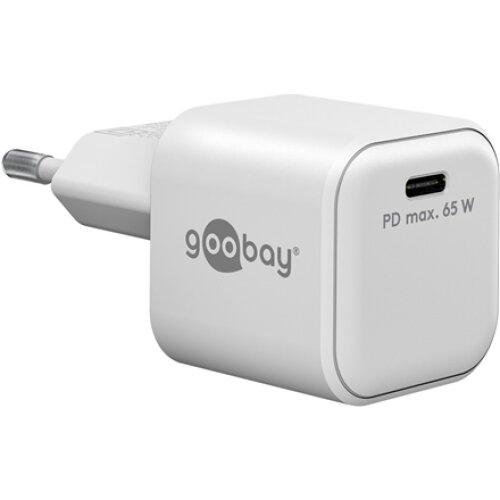 Goobay 65370 USB-C USB-C TM Dual Fast Charger (36 W), White , Goobay , 5370 USB-C USB-C TM Dual Fast Charger (36 W)