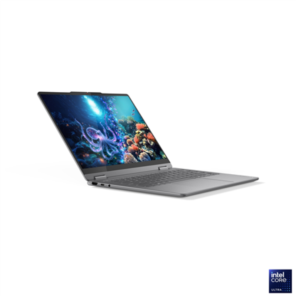 Lenovo Yoga 7 2-in-1 14ILL10 , Luna Grey , 14 , OLED , Touchscreen , WUXGA , 1920 x 1200 pixels , Intel Core Ultra 7 , 256V , 16 GB , Soldered LPDDR5x , Solid-state drive capacity 512 GB , Intel Arc Graphics 140V , Windows 11 Home , 802.11be , Bluetooth v