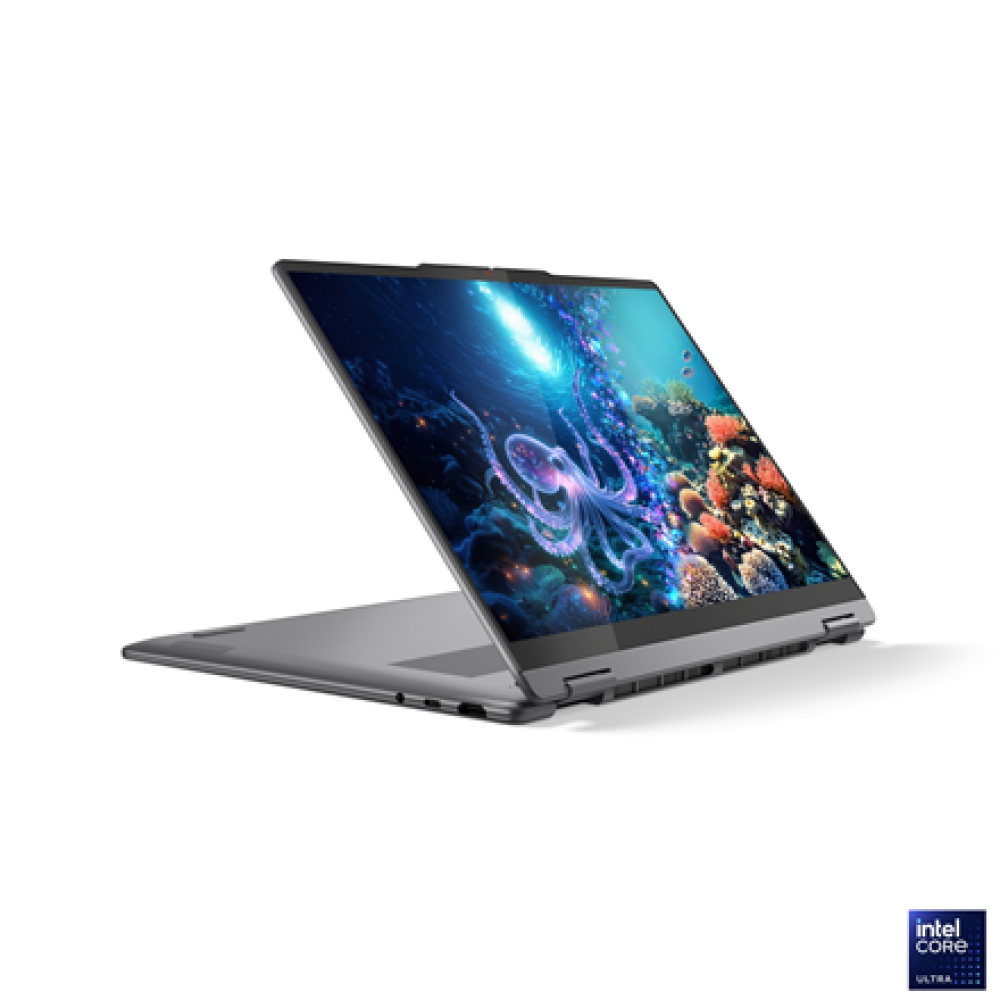 Lenovo Yoga 7 2-in-1 14ILL10 , Luna Grey , 14 , OLED , Touchscreen , WUXGA , 1920 x 1200 pixels , Intel Core Ultra 7 , 256V , 16 GB , Soldered LPDDR5x , Solid-state drive capacity 512 GB , Intel Arc Graphics 140V , Windows 11 Home , 802.11be , Bluetooth v