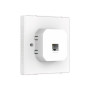 TP-LINK , Wireless N Wall-Plate Access Point , EAP115 , 802.11n , 300 Mbit/s , 10/100 Mbit/s , Ethernet LAN (RJ-45) ports 1 , MU-MiMO No , PoE in , Antenna type 2xInternal