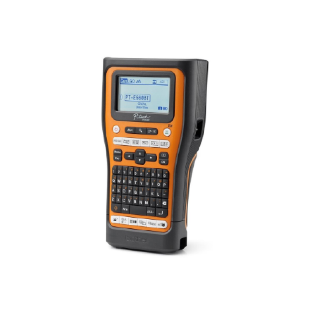 Brother PT-E560BTVP , Thermal , Label Printer , Maximum ISO A-series paper size Other , Orange / Black