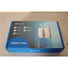 SALE OUT. Ecovacs Window cleaning robot WINBOT MINI, Auto-Spray, Steady climbing system, WIN-SLAM 3.0, Grey , Ecovacs Windows Cleaner Robot , WINBOT MINI GREY , Corded , Grey , DAMAGED PACKAGING, USED, DIRTY, USED LIQUID BOTTLE