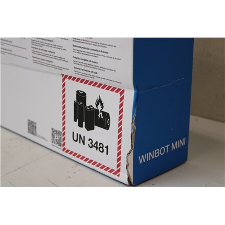 SALE OUT. , Ecovacs Windows Cleaner Robot , WINBOT MINI GREY , Corded , Grey , DAMAGED PACKAGING
