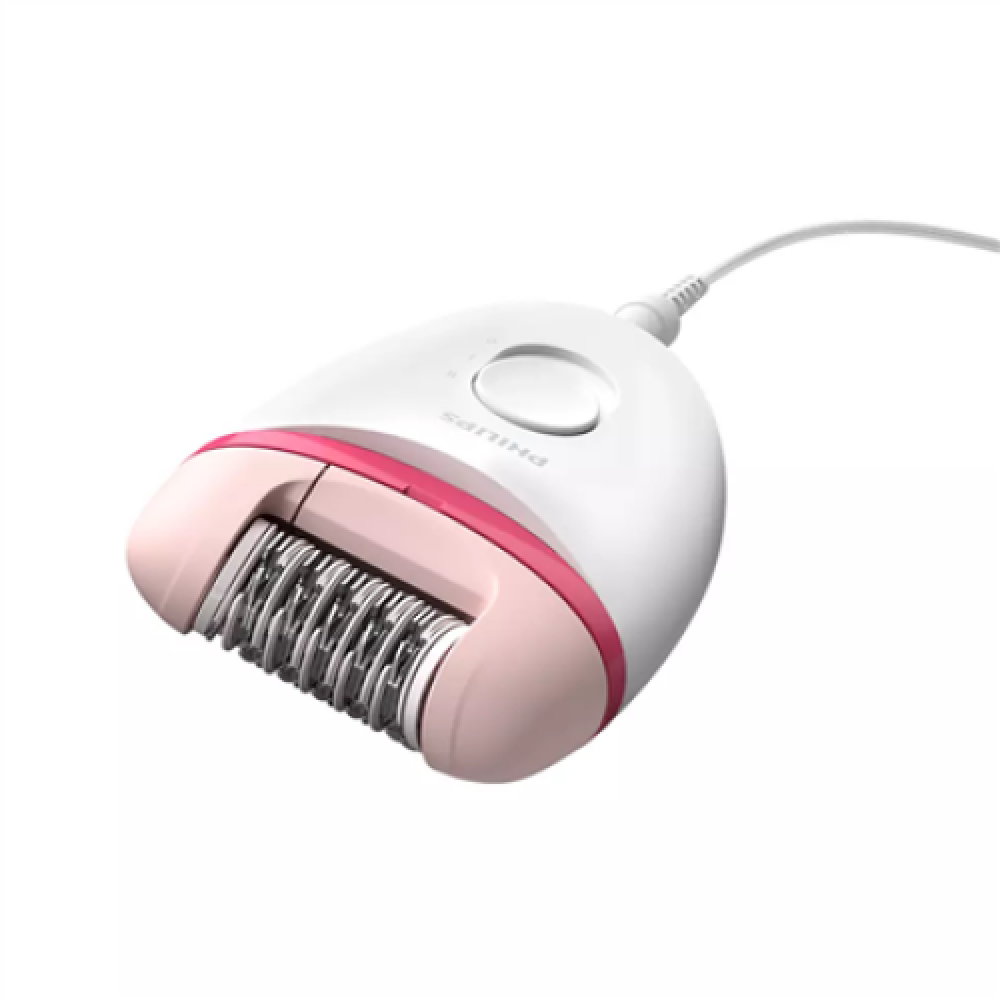 Philips Corded Compact Epilator BRE235/00 Satinelle Essential White/Pink, Corded