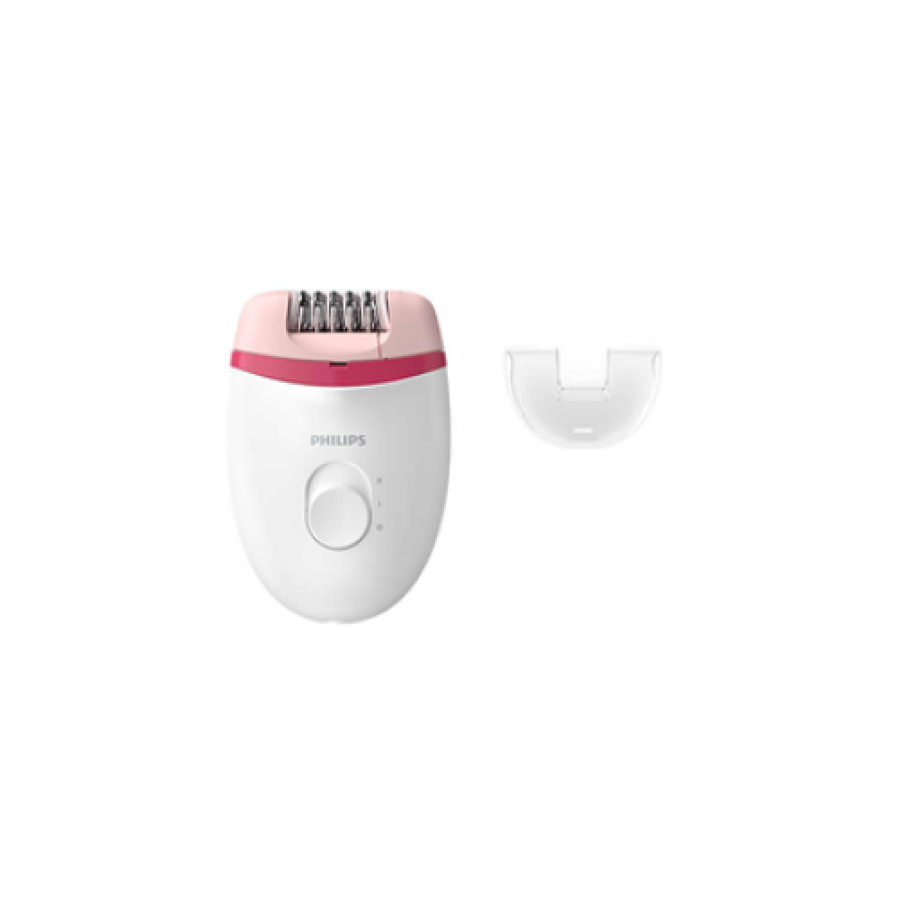 Philips Corded Compact Epilator BRE235/00 Satinelle Essential White/Pink, Corded