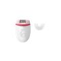 Philips Corded Compact Epilator BRE235/00 Satinelle Essential White/Pink, Corded