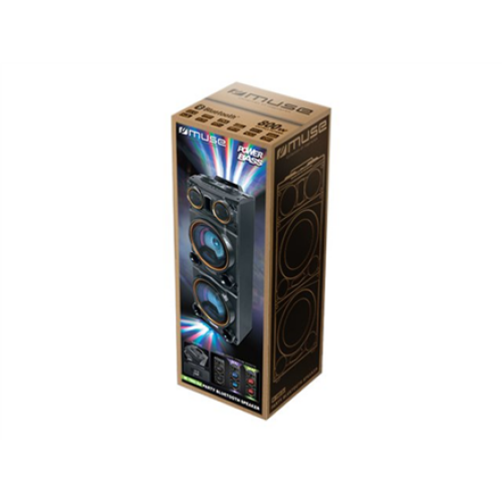Muse , Party Box , M-1988DJ , Bluetooth , Black , Wireless connection