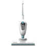 BLACK & DECKER Steam mop , FSM13E1-QS , Power 1300 W , Water tank capacity 0.38 L , White