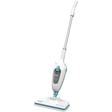 BLACK & DECKER Steam mop , FSM13E1-QS , Power 1300 W , Water tank capacity 0.38 L , White