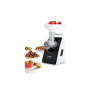Bosch , Meat mincer , MFW3850B , White , 1800 W , Number of speeds 2 , Throughput (kg/min) 2 , Shredder with 4 drums for: slicing, potato grating, coarse grating and fine grating; Citrus press; Discs: 2,7 / 4 / 8; Sausage horn; Kebbe