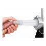 Bosch , Meat mincer , MFW3850B , White , 1800 W , Number of speeds 2 , Throughput (kg/min) 2 , Shredder with 4 drums for: slicing, potato grating, coarse grating and fine grating; Citrus press; Discs: 2,7 / 4 / 8; Sausage horn; Kebbe