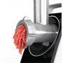 Bosch , Meat mincer , MFW3850B , White , 1800 W , Number of speeds 2 , Throughput (kg/min) 2 , Shredder with 4 drums for: slicing, potato grating, coarse grating and fine grating; Citrus press; Discs: 2,7 / 4 / 8; Sausage horn; Kebbe