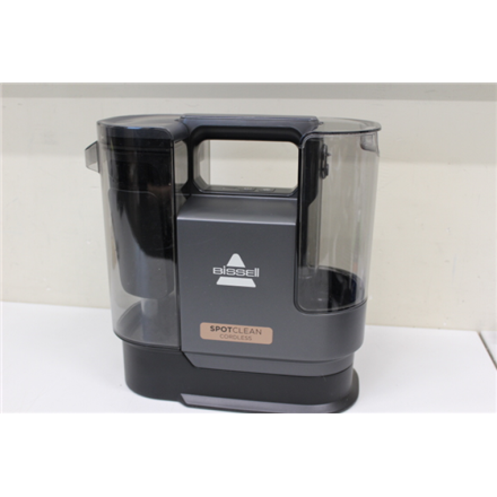 SALE OUT. Bissell SpotClean Cordless EU, Carpet and Upholstery Cleaner , Bissell , SpotClean EU, Carpet and Upholstery Cleaner , 3681N , Cordless operating , Washing function , 25.9 V , Operating time (max) 35 min , Black , Warranty 24 month(s) , DAMAGED 