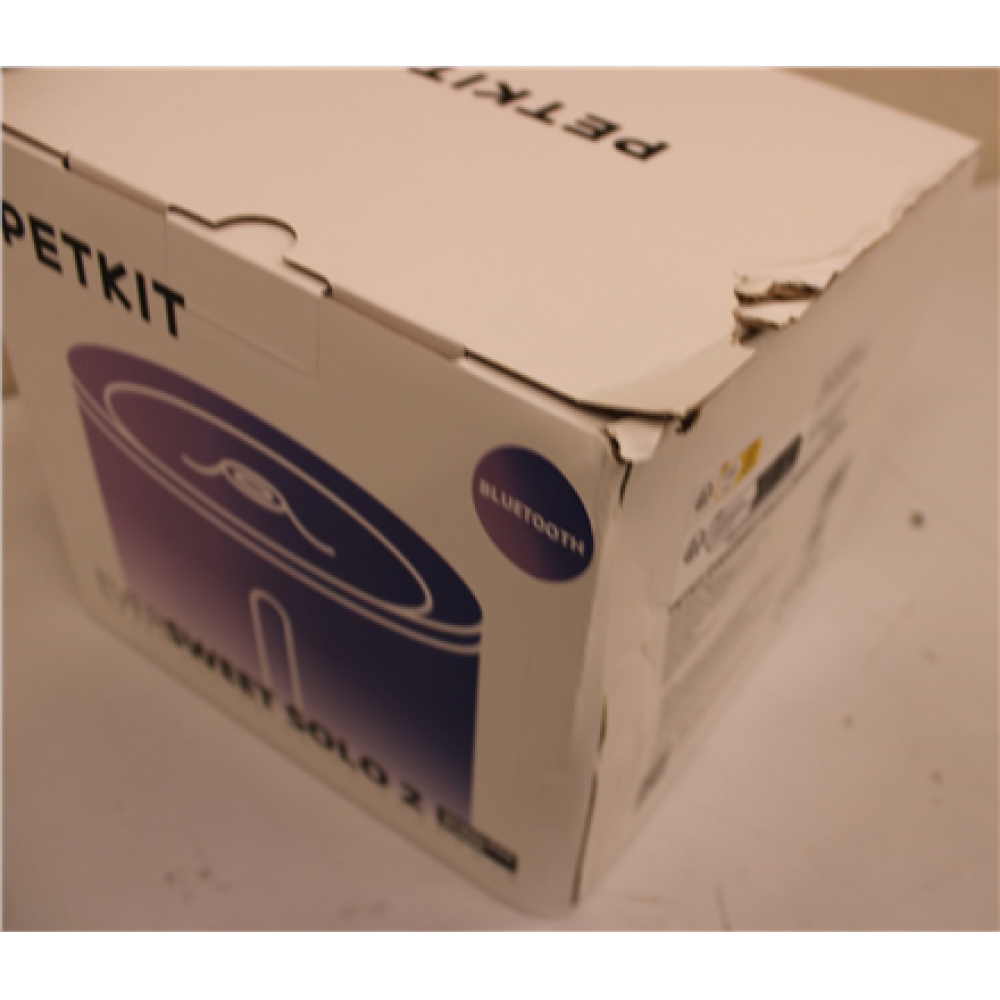 SALE OUT. Petkit P4114 (CT-W2) Eversweet Solo 2 Fountain, White , PETKIT , Smart Pet Drinking Fountain , Eversweet Solo 2 , Capacity 2 L , Filtering , Material Plastic , White , DAMAGED PACKAGING