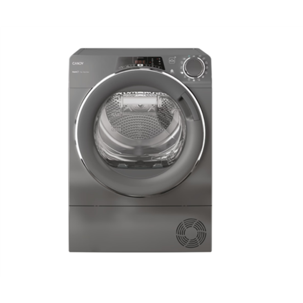 Candy Dryer Machine , ROE H9A2TCERX-S , Energy efficiency class A++ , Front loading , 9 kg , Heat pump , 5 digit , Depth 61.1 cm , Anthracite