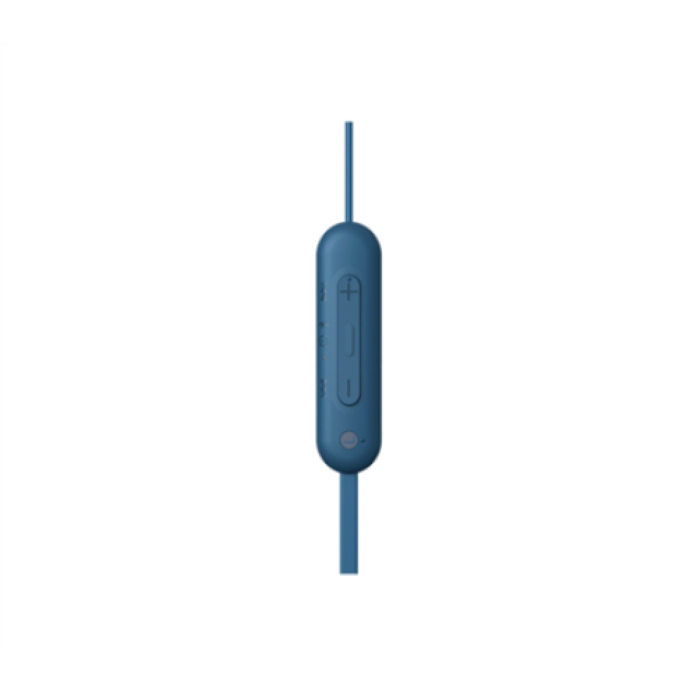 Sony WI-C100 Wireless In-Ear Headphones, Blue Sony Wireless In-Ear Headphones WI-C100 Wireless In-ear Microphone Noise canceling Wireless Blue