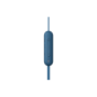 Sony WI-C100 Wireless In-Ear Headphones, Blue Sony Wireless In-Ear Headphones WI-C100 Wireless In-ear Microphone Noise canceling Wireless Blue
